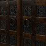 Wardrobe solid acacia wood carved - image 14