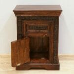 Acacia solid wood bedside table - image 6