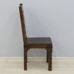 Acacia solid wood 6 chairs dinner set table - image 5