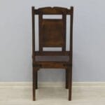 Acacia solid wood 6 chairs dinner set table - image 4