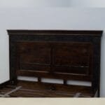 Acacia solid wood hand carved bed - image 8