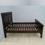 Acacia solid wood hand carved bed - image 7