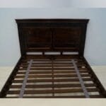 Acacia solid wood hand carved bed - image 6