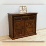 Acacia solid wood chest of drawers - image 2
