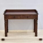 Solid rosewood desk brown dark