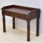 Solid rosewood desk brown dark - image 9