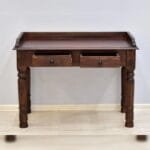 Solid rosewood desk brown dark - image 8