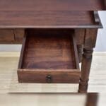 Solid rosewood desk brown dark - image 7
