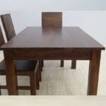 Solid rosewood 6 chairs Dinner set table - image 3