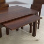 Solid rosewood 6 chairs Dinner set table - image 9