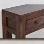 Solid rosewood console table dark brown - image 7