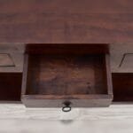 Solid rosewood console table dark brown - image 6
