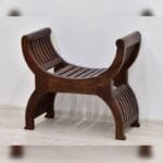 Solid rosewood bench dark brown - image 4