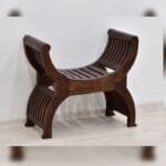 Solid rosewood bench dark brown - image 3