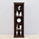 Solid rosewood bookshelves dark brown - image 4