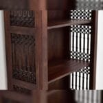 Bookshelves rosewood classic style - image 3