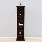Solid rosewood CD DVD cabinets and sideboards rack dark brown - image 4