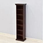 Solid rosewood CD DVD cabinets and sideboards rack dark brown - image 5