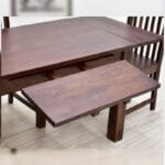 Dinner set table 4 chairs solid rosewood - image 13