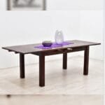 Solid rosewood 6 chairs dinner set table - image 13
