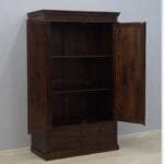 Solid rosewood wardrobe drawers solid dark brown - image 2
