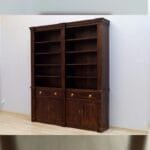 Solid rosewood library dark brown classic - image 5