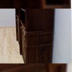 Solid rosewood library dark brown classic - image 3