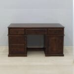 Solid rosewood study desk massive dark