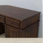 Solid rosewood study desk massive dark - image 8