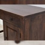 Solid rosewood study table classic wood - image 5