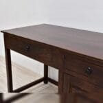 Solid rosewood study table classic wood - image 4