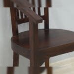 Solid rosewood in dining chairs - image 2