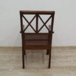 Armchair solid rosewood dark brown - image 6