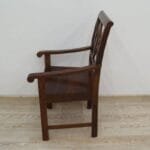 Armchair solid rosewood dark brown - image 5