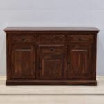 Chest of drawers in solid rosewood