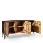 Silecta sideboard with decorative front carving - image 4