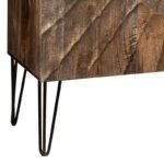 Silecta sideboard with decorative front carving - image 2