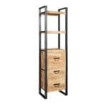 3 Drawers Bookshelves Narrow Mintis Upcycled - image 2