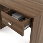 Computer Table in Walnut Bronze Color - image 6