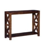 Solid Wood Console Table in Provincial Teak Finish - image 4