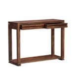 Solid Wood Console Table Color Provincial Teak - image 4