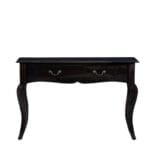 Solid Wood Dressing Console Table Warm Chestnut - image 3