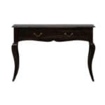 Solid Wood Dressing Console Table Warm Chestnut - image 4