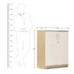 Ambra Shoe Cabinet in White Color - image 4