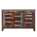 Shoe Rack Cabinet In Distress Finish - image 5