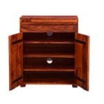 Sheesham Wood Shoe Racks Honey Oak - image 3