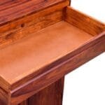 Sheesham Wood Shoe Racks Honey Oak - image 6