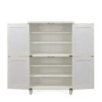 Big Shoe Racks Cabinet in White Color - image 5