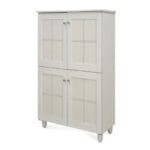 Big Shoe Racks Cabinet in White Color - image 6