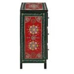 Hand Painted Solid Wood Chest Of Drawer - image 5